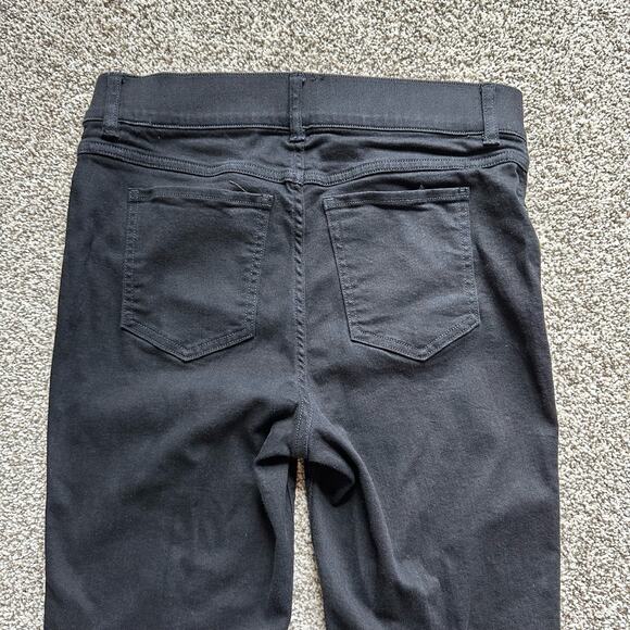 SPANX black denim skinny pants jeans size M - Picture 5 of 11